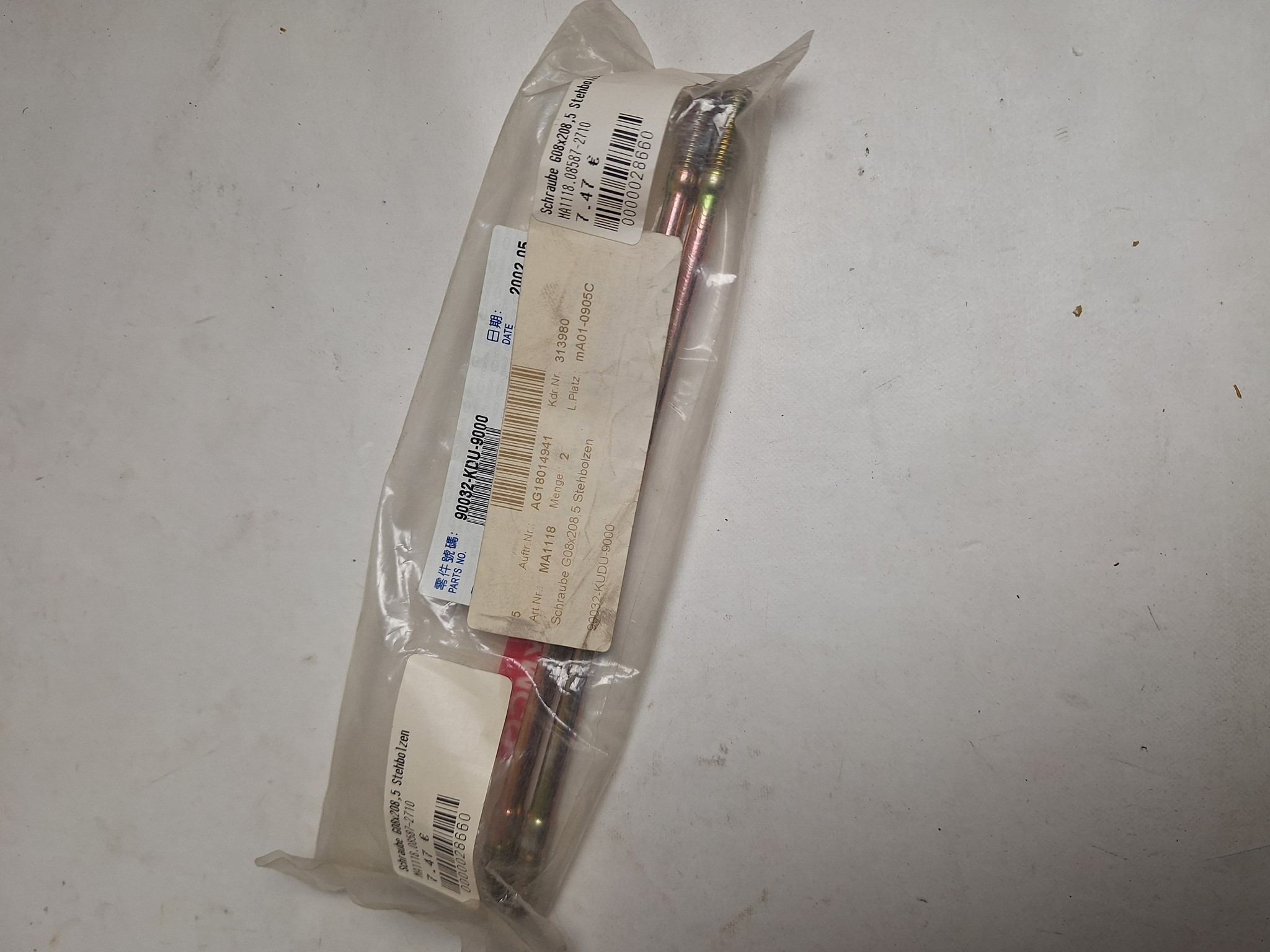 Picture of Kymco  STEHBOLZEN  90032-KDU-9000